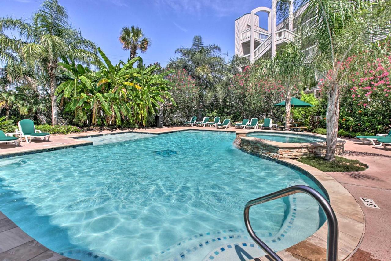 Galveston Condo With Oceanfront Views And 2 Pools Luaran gambar